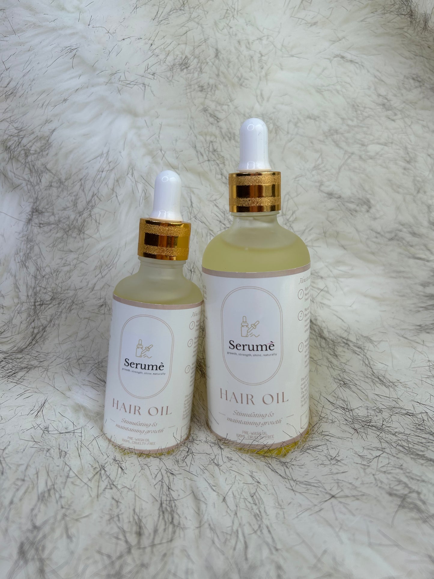 Pre wash growth hair oil, usable for all hair types