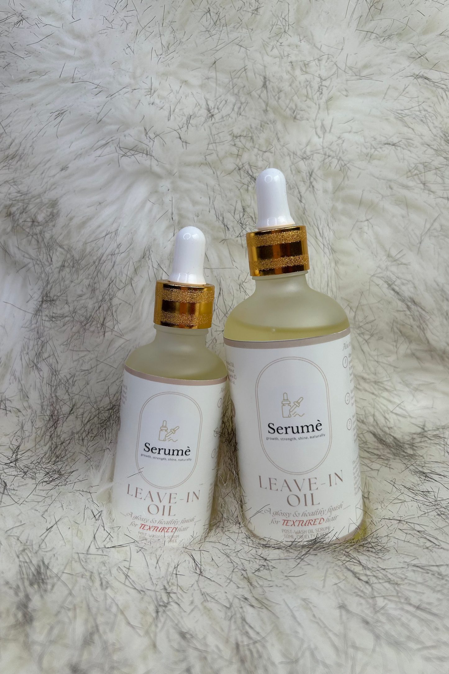 Textured hair leave in oil available in 50ml and 100ml